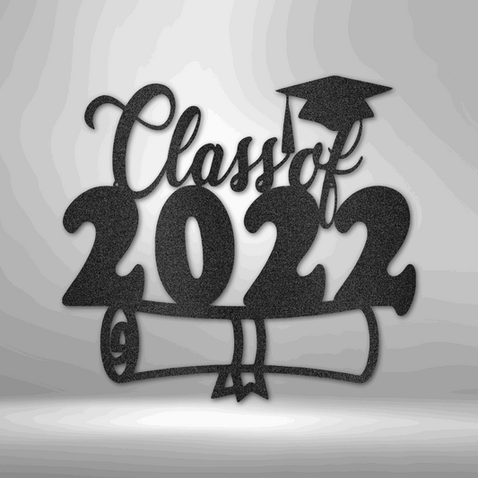 Class of 2022 Diploma - 16-gauge Mild Steel Sign DrawDadDraw