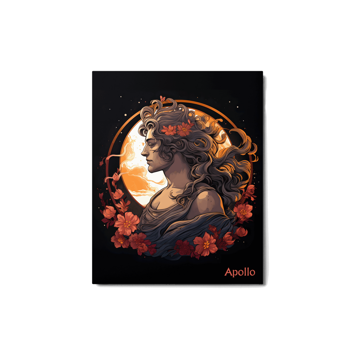 Apollo's Luminance colorful metal print by DrawDadDraw