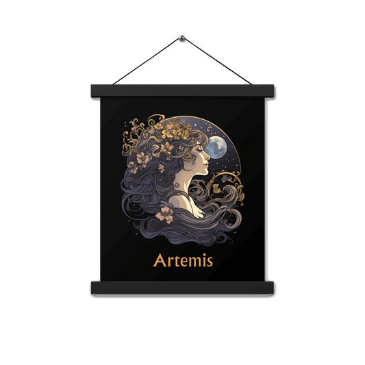 Artemis' Perception - Colorful Hanging Wall Art High Quality Matte Poster DrawDadDraw