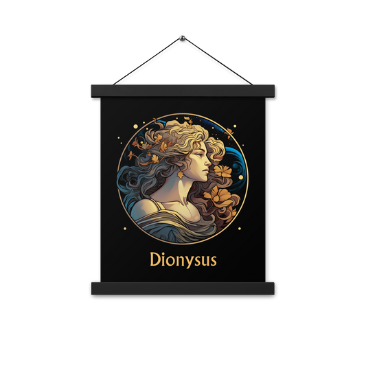 Dionysus' Ecstacy - Colorful Hanging Wall Art High Quality Matte Poster DrawDadDraw