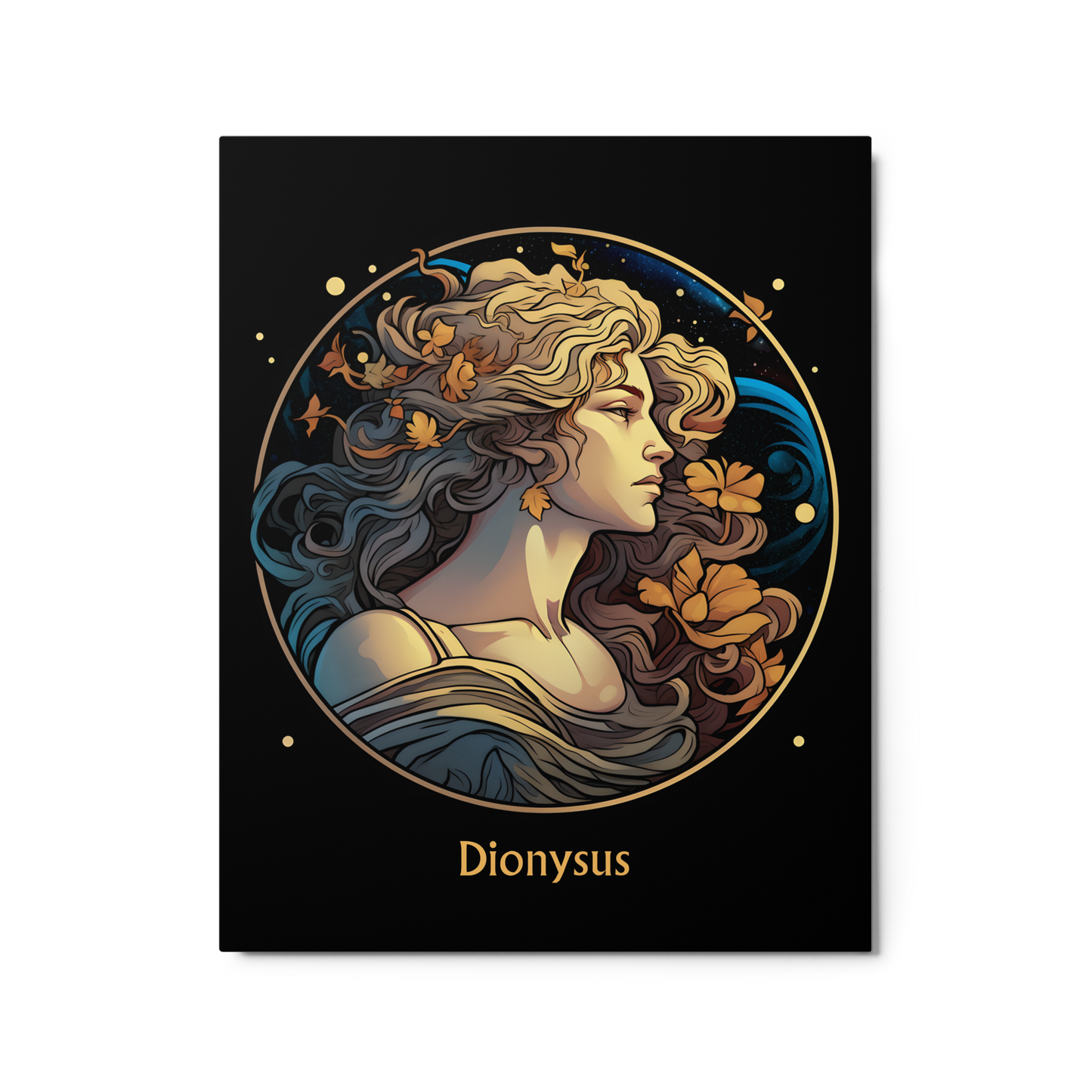 Dionysus' Ecstacy - Colorful Hanging Wall Art High Quality Metal Print DrawDadDraw