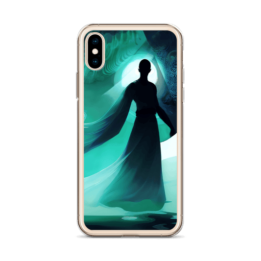 Enlightened One - iPhone Scratch-Resistant Clear Phone Case DrawDadDraw