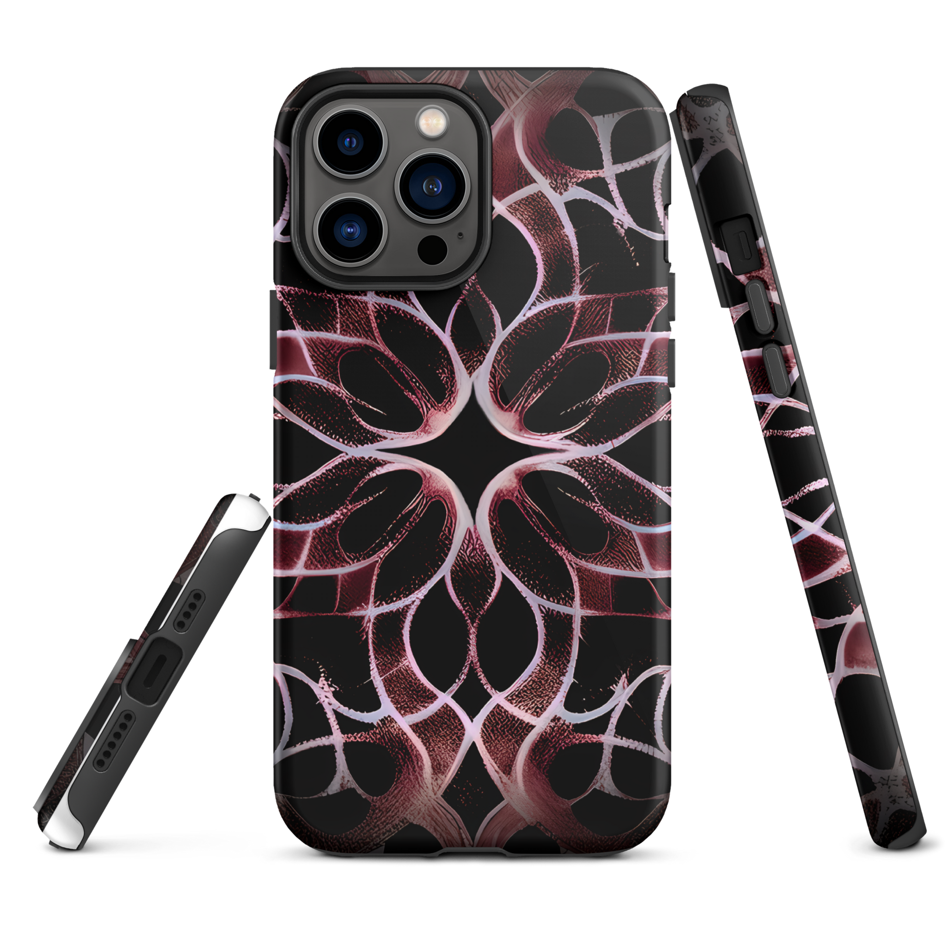 Flower Power - iPhone Dual-layer protection Tough Phone Case DrawDadDraw