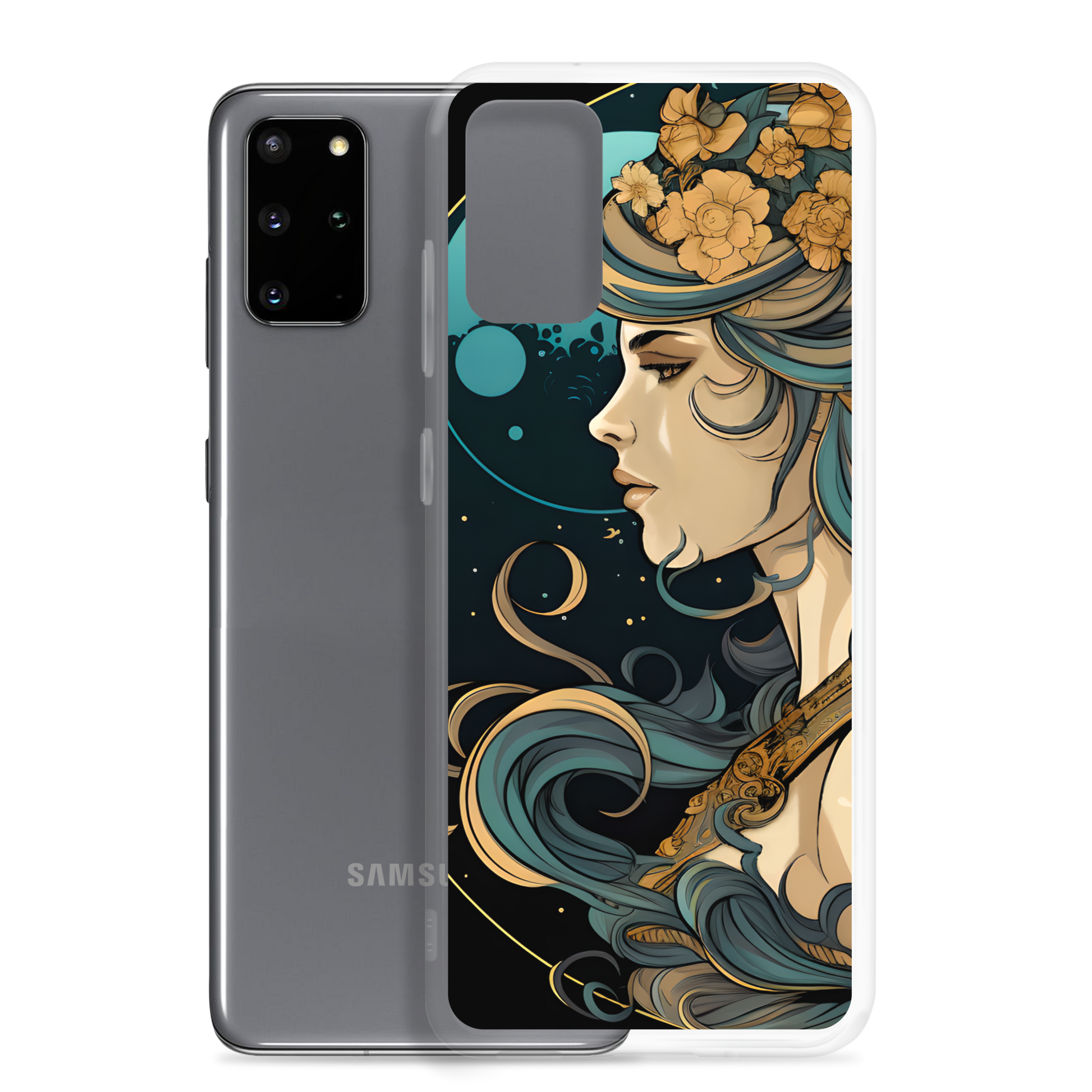 Hera's Devotion - Samsung Scratch-Resistant Clear Phone Case DrawDadDraw