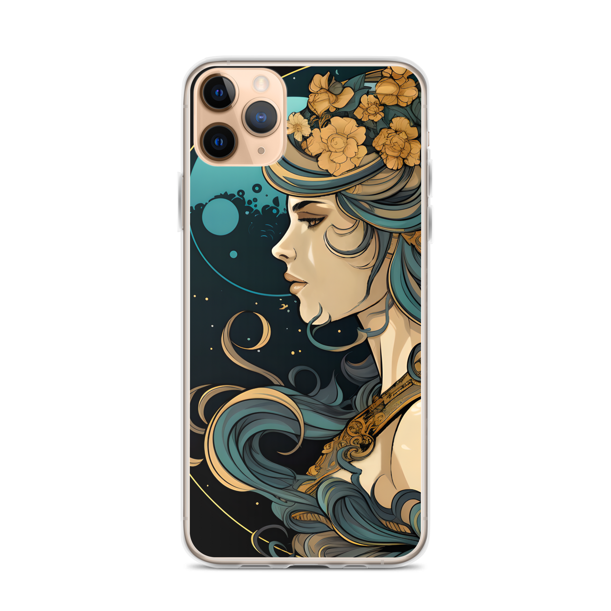 Hera's Devotion - iPhone Scratch-Resistant Clear Phone Case DrawDadDraw