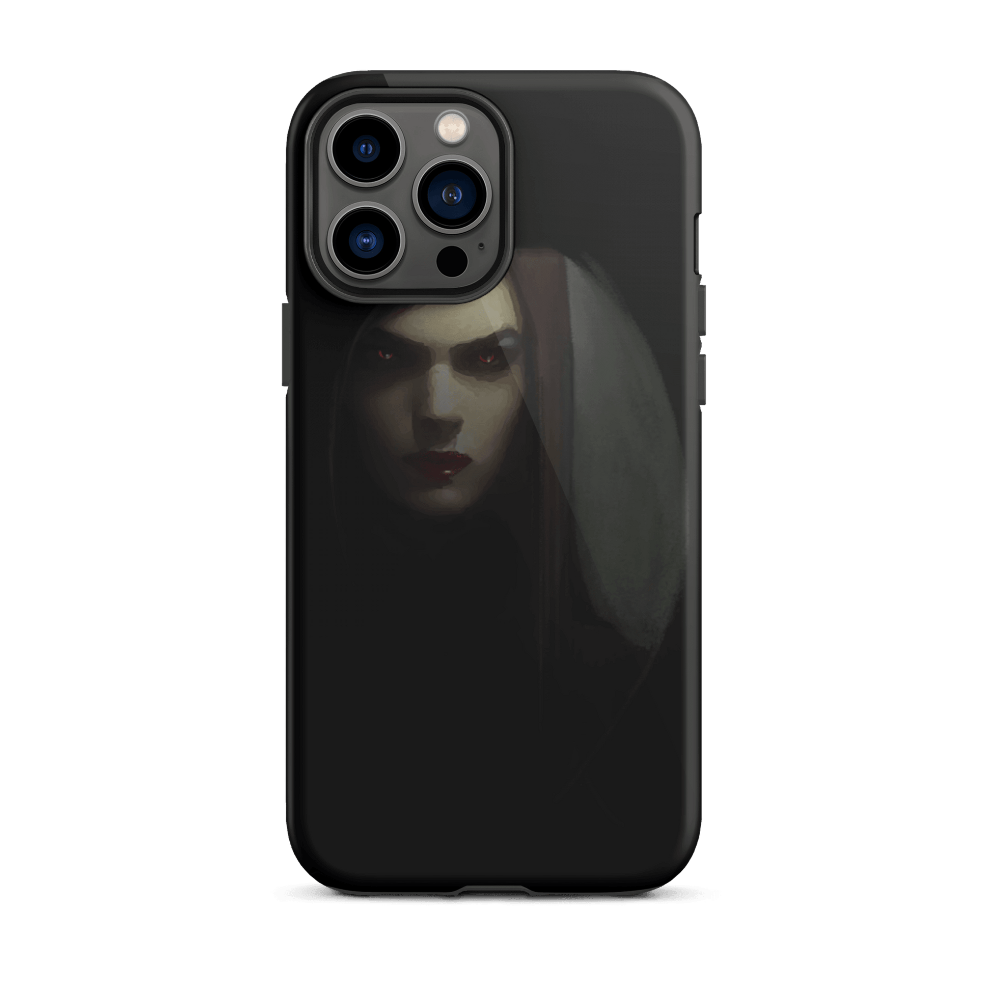 The Lady Seeker - iPhone Dual-layer protection Tough Phone Case DrawDadDraw