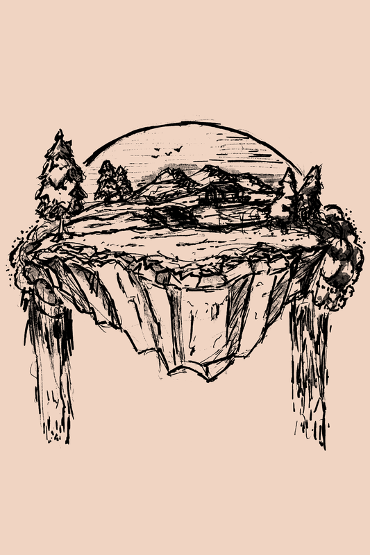 Floating Cabin | DrawDadDraw